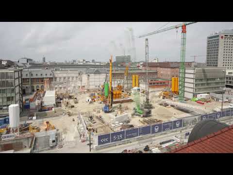 Youtube: [4k] Zeitraffer | Bauarbeiten am Münchner Hauptbahnhof: Dezember 2019 - Dezember 2020