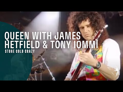 Youtube: Queen & James Hetfield/Tony Iommi - Stone Cold Crazy (The Freddie Tribute Concert)