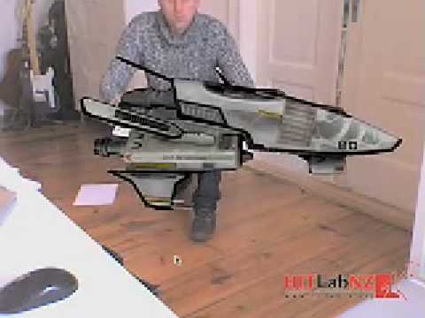 Youtube: GIANT AUGMENTED REALITY SPACESHIP