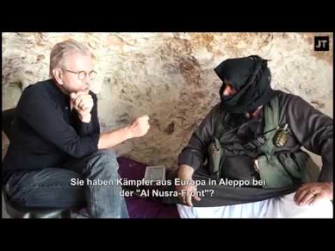 Youtube: Jürgen Todenhöfer: Unterstützen die USA in Syrien Al Qaida? Al Nusra Kämpfer packt aus.
