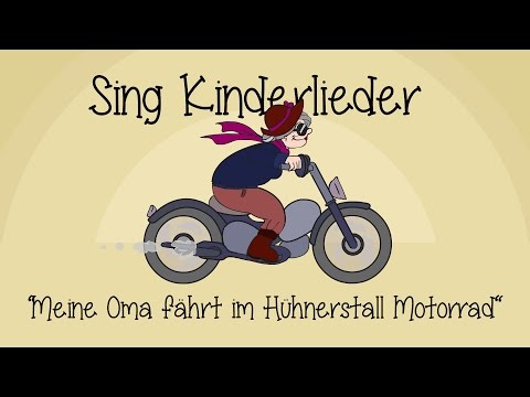 Youtube: Meine Oma fährt im Hühnerstall Motorrad - Kinderlieder zum Mitsingen | Sing Kinderlieder