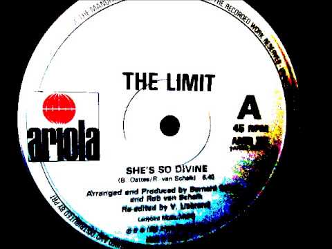 Youtube: The Limit  - She`s so divine. 1982  (12" Soul / Funk)