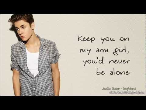 Youtube: Justin Bieber - Boyfriend (Lyrics)