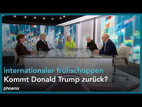 Youtube: internationaler frühschoppen: Die Welt schaut auf Amerika – Kommt Donald Trump zurück?