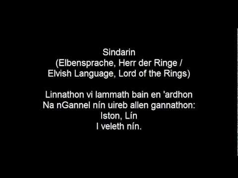 Youtube: Bodo Wartke, Liebeslied in 85 Sprachen, mit Texten, 2. Teil