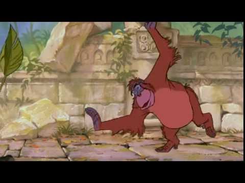 Youtube: The Jungle Book. I wanna be like you. King Louis
