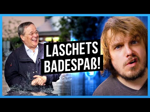 Youtube: Die Hochwasser-Katastrophe – Armin Laschet ertrinkt in schlechter Presse