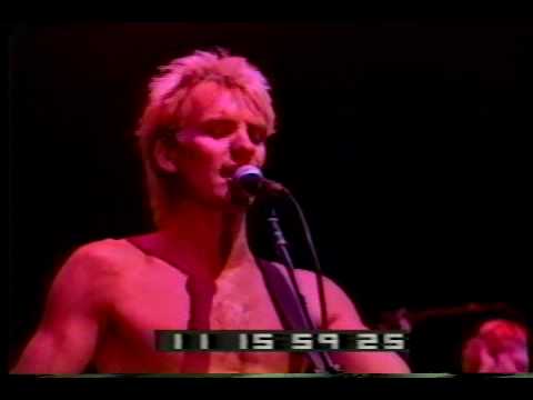 Youtube: The Police - Murder By Numbers - Live in Oakland 10th sept 1983 - RARE VIDEO!!!