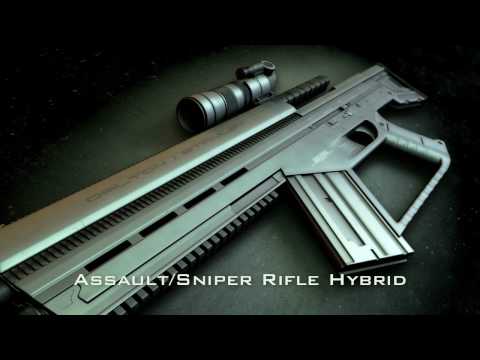 Youtube: NEW Hi-Tech Assault/Sniper Rifle/Machine Gun (3D Gun Animation)