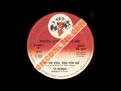 Youtube: La Bionda - One For You, One For Me