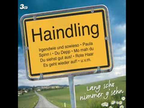 Youtube: Ich liebe dich - Haindling