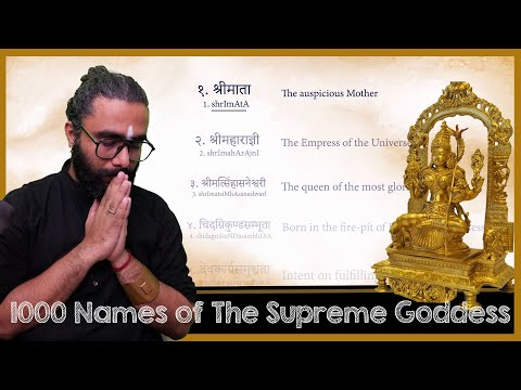 Youtube: Lalitha Sahasranamam- Slow chant of Each name and Meaning- All 1000 Names