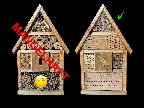 Youtube: "Insektenhotel" Neudorff - Alter schützt vor Torheit nicht