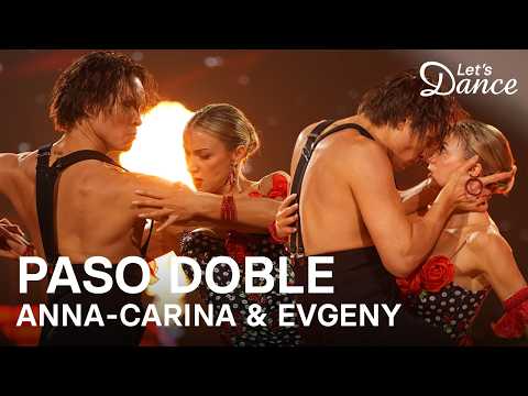 Youtube: „BESTER TANZ DER STAFFEL“! 🔥 Anna-Carina & Evgenys mit ihrem PASO DOBLE | Show 8 | Let's Dance 2026