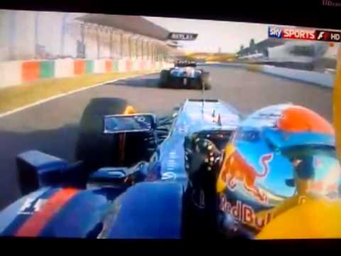 Youtube: Japanese GP 2013 - Vettel vs Grosjean