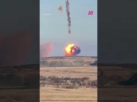 Youtube: Ракета взорвалась в воздухе. Неудачный пуск