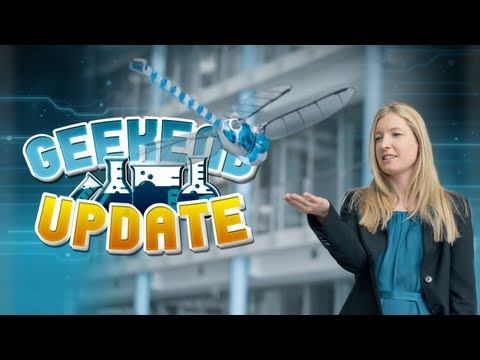 Youtube: ROBOTIC JELLYFISH, DRAGONFLIES, AND AUTONOMOUS ARMS! (Geekend Update)