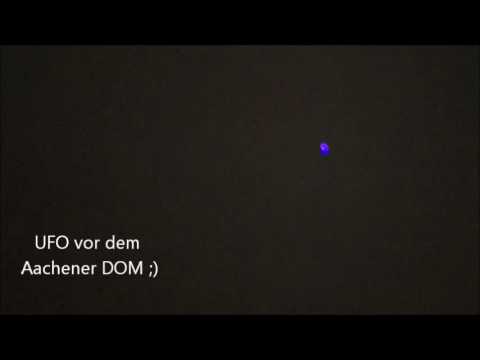 Youtube: UFO vor dem Aachener Dom (Unidentified Flying Object at Aachen)