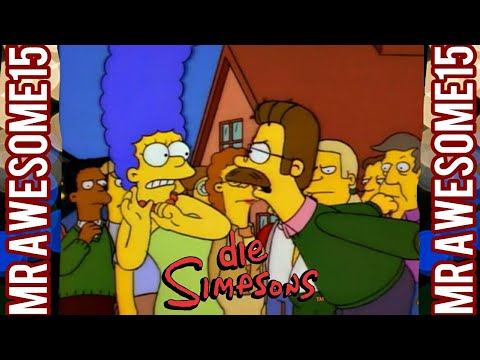 Youtube: Die Simpsons - Ned rastet aus  [deutsch]