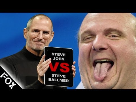 Youtube: Steve Jobs Vs. Steve Ballmer
