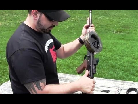 Youtube: American-180 Full Auto 22lr Submachine Gun AM-180 275 Round Drum Mag