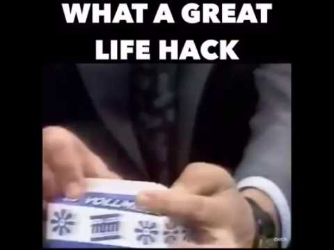 Youtube: What a great life hacks