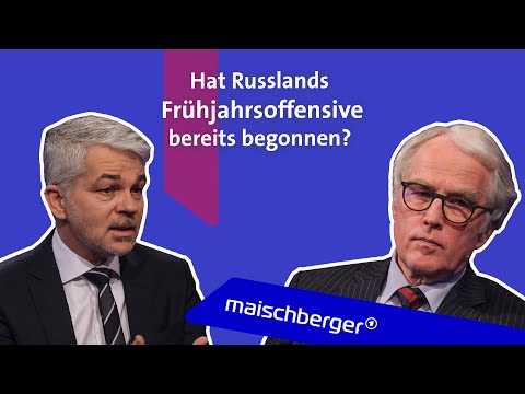 Youtube: Kann die Ukraine weiter gegen Russland halten? Rüdiger von Fritsch und Carlo Masala | maischberger