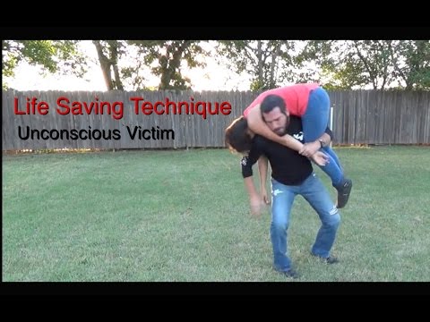Youtube: Life Saving Technique | The Fireman's Carry.