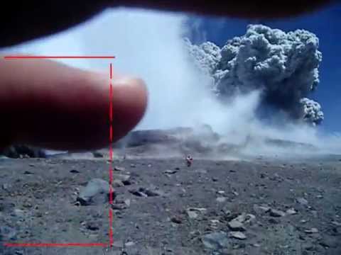 Youtube: EXPLOSIÓN POPOCATÉPETL A METROS DEL CRÁTER