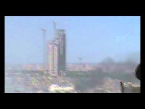 Youtube: حمص حي جورة الشياح اطلاق النار وانفجار صاروخ 5-7-2012