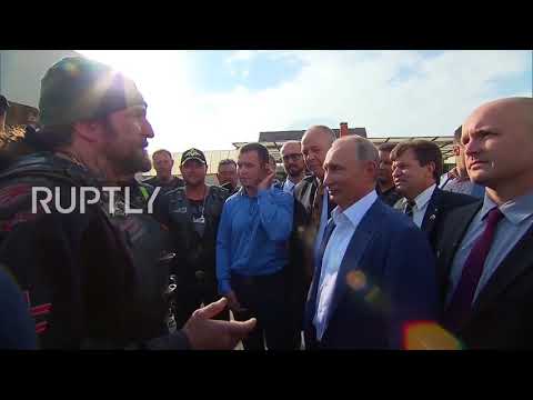 Youtube: With Night Wolves to Putin meeting: Christoph Hörstel, German Center, August 18, 2017