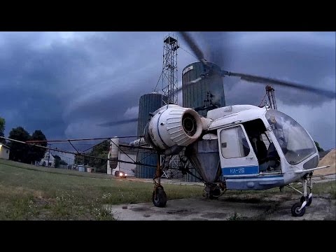 Youtube: HA-HSF, Kamov Ka-26 - Escape from the storm!