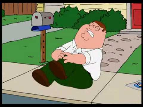 Youtube: Peter Griffin - Knie aua!