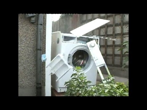 Youtube: The Original Washing Machine Self Destructs