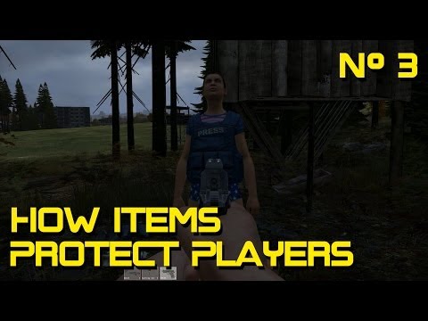 Youtube: [VERY OLD]How Items Protect Players | Backpacks - Ft. Press and Anti Stab Vests (Part 3)