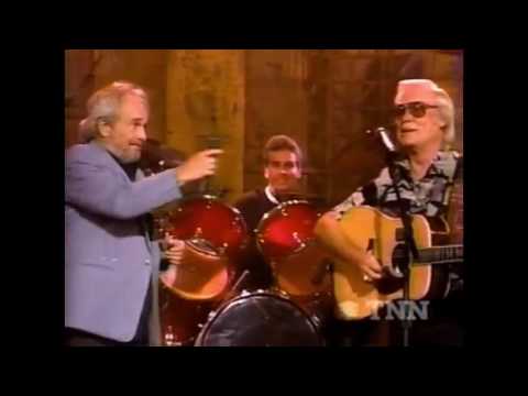 Youtube: George Jones and Merle Haggard Live (The Way I Am, Yesterday's Wine, & I Must Have Done Something)
