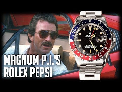 Youtube: Rolex GMT Master 1675  | Magnum P.I. | Cool Watches in Television