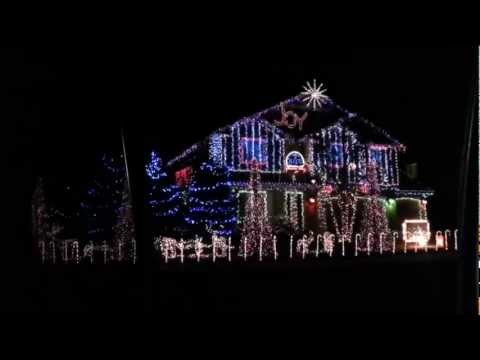 Youtube: Dubstep Christmas lights full intro