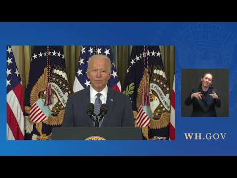 Youtube: President Biden Delivers Remarks and Signs an Executive Order