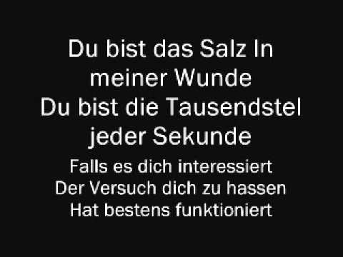 Youtube: Christina Stürmer - Scherbenmeer (Lyrics & English Translation)