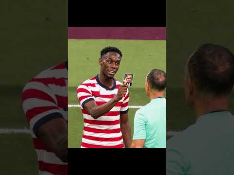Youtube: Rote Karte vs. Trump-Karte #fifa #fwc2026 #shorts #usa #trump