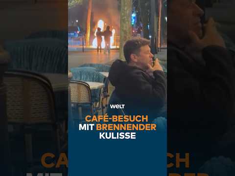 Youtube: C'EST LA VIE: Café-Besuch mit brennender Kulisse