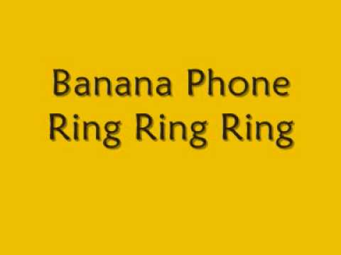 Youtube: Raffi - Banana Phone [lyrics]