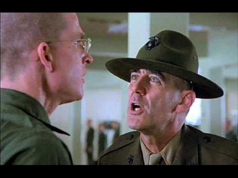 Youtube: Gunnery Sgt. Hartman German/Deutsch