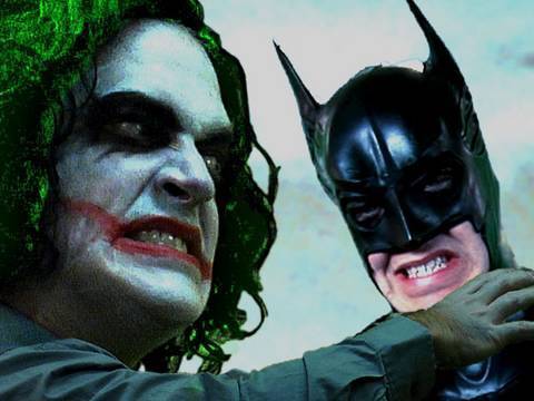 Youtube: Batman Parody:  The Dark Knight is Confused.  Key of Awesome #8.