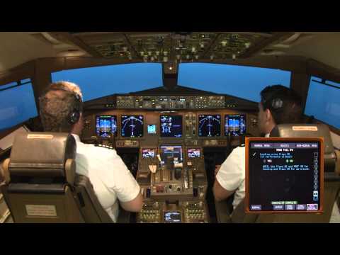 Youtube: Engine Failure and Driftdown in a Boeing 777