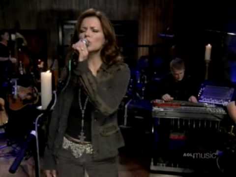 Youtube: Martina McBride - AOL Sessions - You Win Again