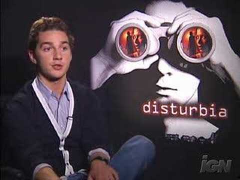 Youtube: Interview with Shia LaBeouf on Disturbia