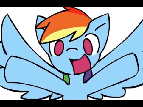 Youtube: Rainbow Dash GEDDAN