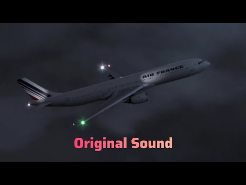 Youtube: Air France Flight 447 - Crash Animation (Original Sound)